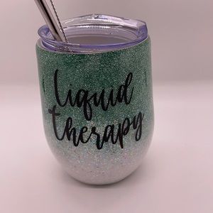 Resin wine tumbler